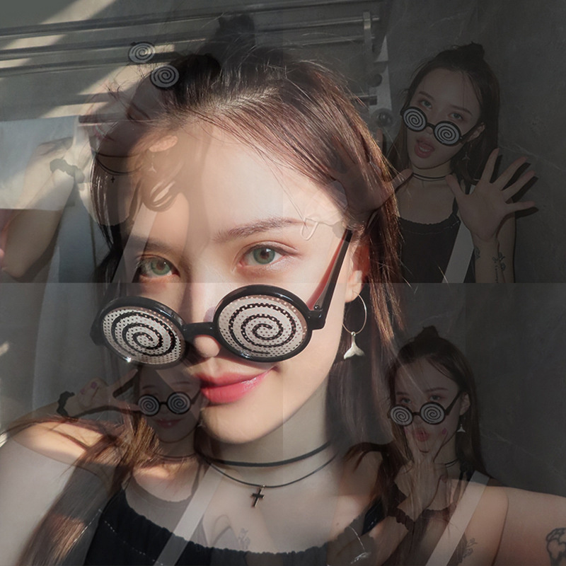 Free Cosplay Prop Patterns - 새로운 코스프레 안경 현기증 패턴 재미있는