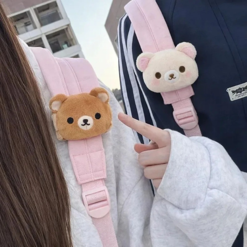 Cosplay Prop Bag - 부드러운 리라쿠마 봉제 인형 가방 장식품