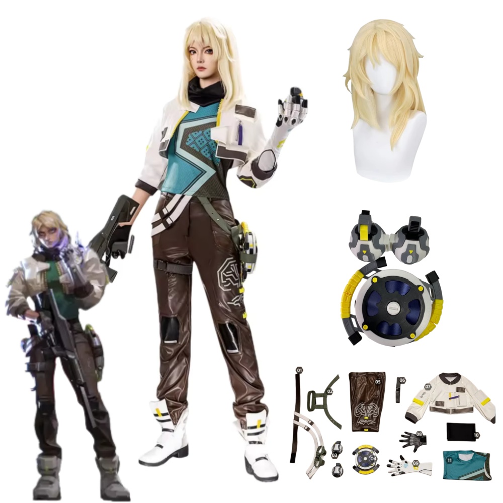 Cosplay Prop - 데드락 코스프레 의상 소품 발로란트 데드락