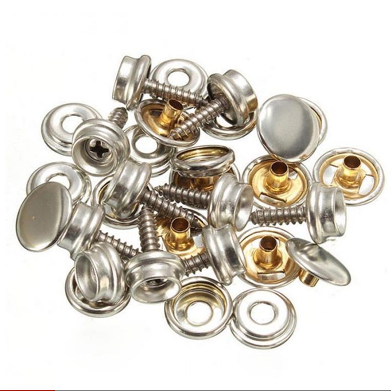 Snap Fastener Set - 스테인레스 스틸 태핑 스냅 패스너 키트,