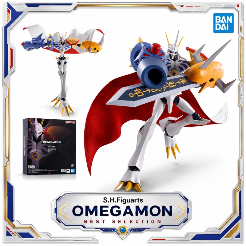 Bandai Tamashii Nations S.H.Figuarts - 반다이 오리지널 SHFiguarts 오메가몬 베스트 셀렉션