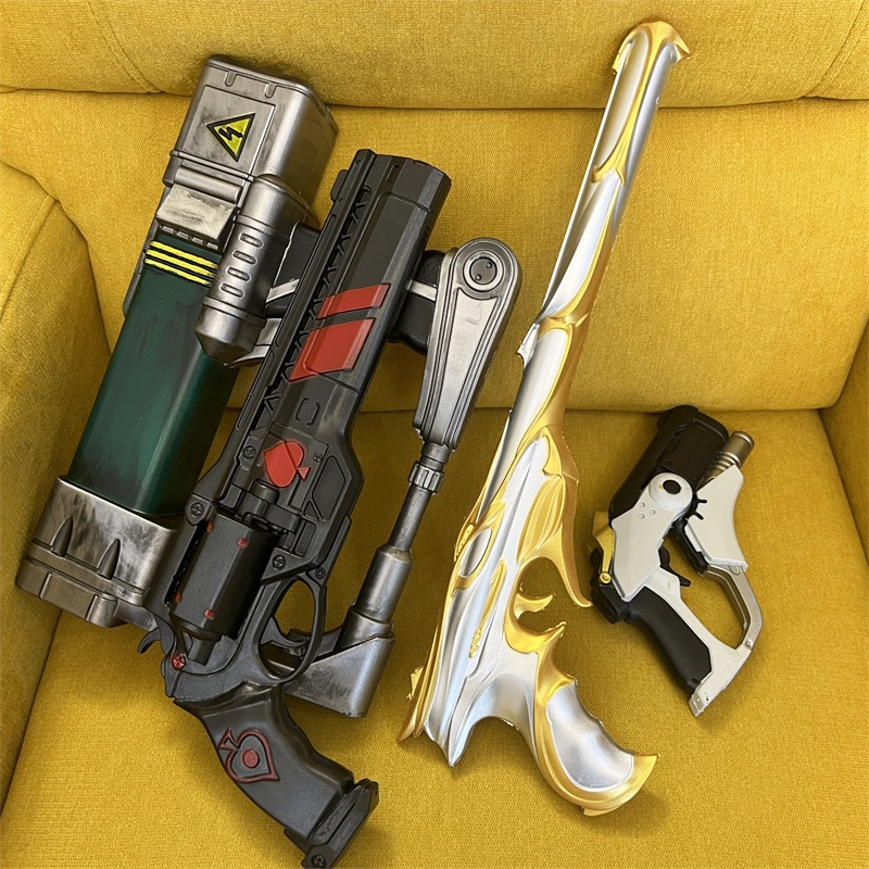 Fallout Cosplay Prop - 코스프레 골든 건 레이저 라이플 리볼버