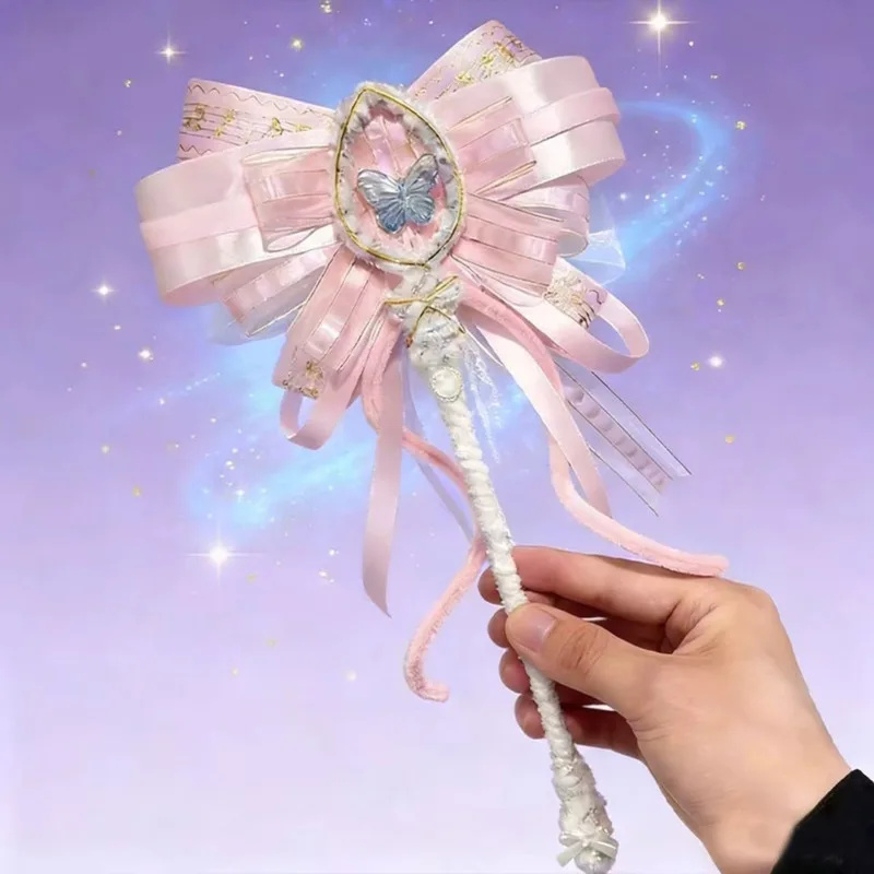요정 공주 지팡이 DIY 키트 핑크 리본 활 나비 펜던 - Cosplay Prop Kit 리뷰 및 가격