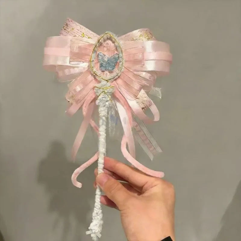 요정 공주 지팡이 DIY 키트 핑크 리본 활 나비 펜던 - Cosplay Prop Kit 리뷰 및 가격