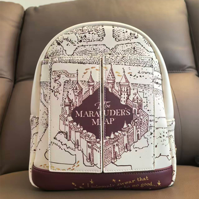 해리포터 지도 프린트 코스프레 여성용 더블 스트랩 숄더 - Cosplay Prop Bag 리뷰 및 가격