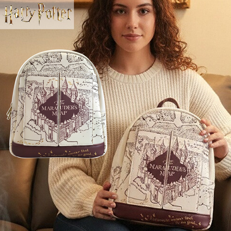 해리포터 지도 프린트 코스프레 여성용 더블 스트랩 숄더 - Cosplay Prop Bag 리뷰 및 가격