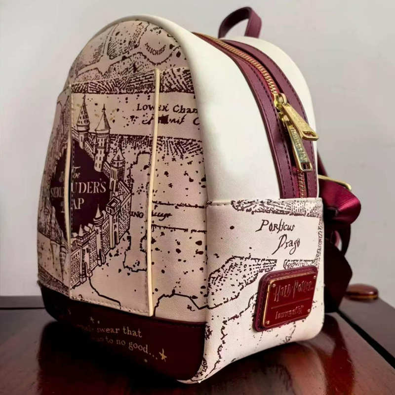 해리포터 지도 프린트 코스프레 여성용 더블 스트랩 숄더 - Cosplay Prop Bag 리뷰 및 가격