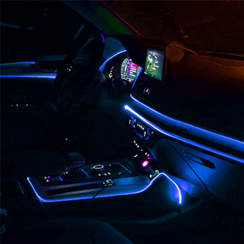 2M 자동차 실내 LED 스트립 라이트 네온 EL 배선 - Led El Wire 리뷰 및 가격