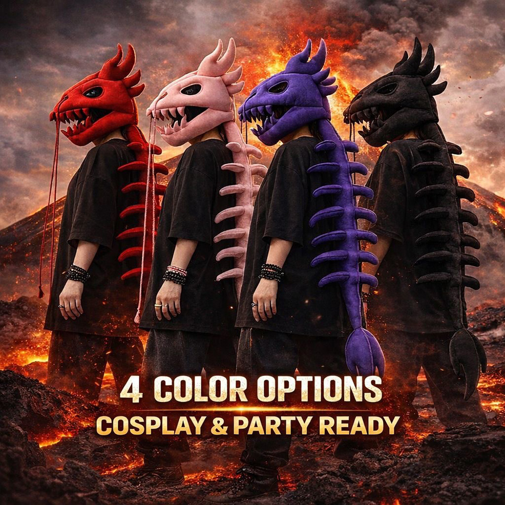 공룡 해골 플러시 헤드기어 코스프레 의상 소품, 할로윈 - Free Cosplay Prop Patterns 리뷰 및 가격