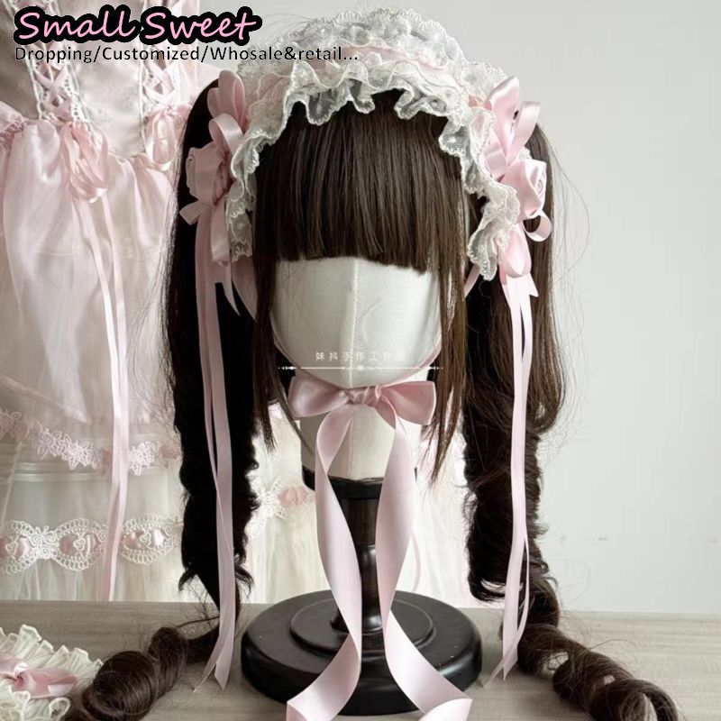 로리타 헤어밴드 고딕 Y2K 소녀 코스프레 새틴 발레  - Cosplay Prop Bow 리뷰 및 가격