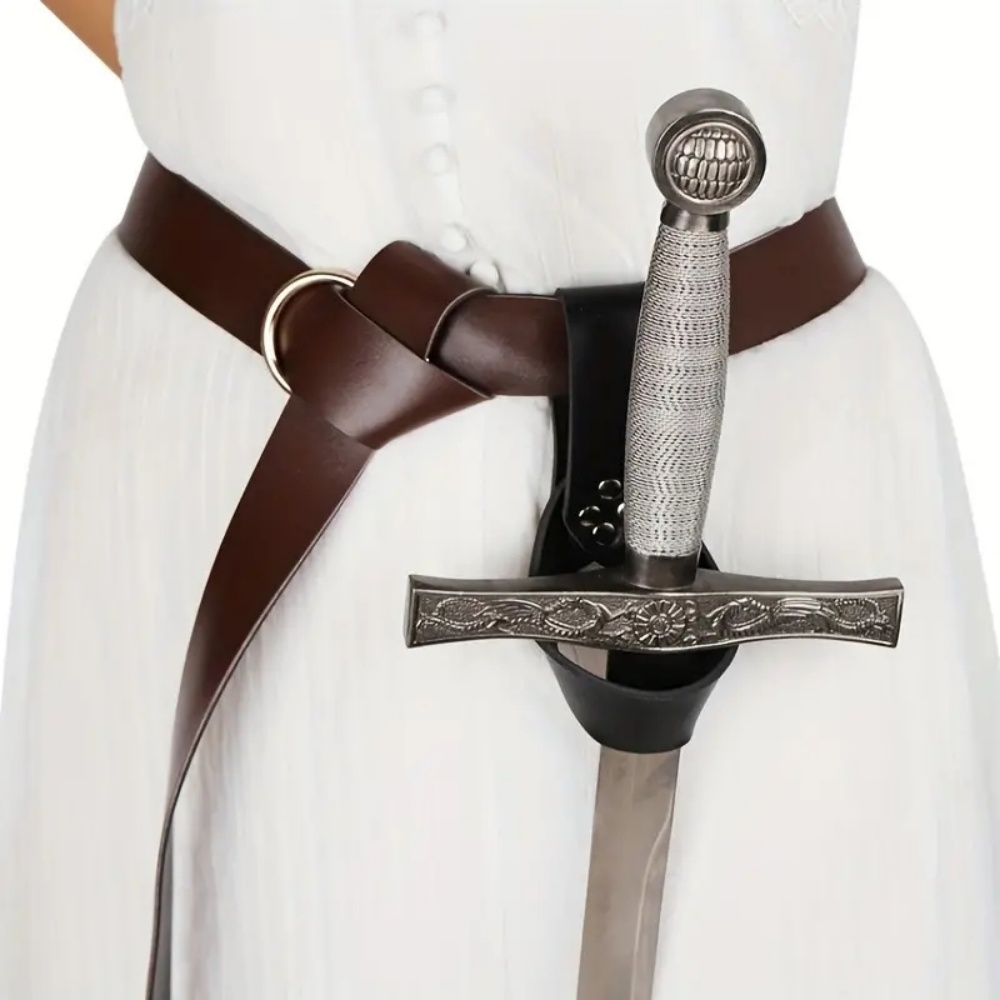 중세 기사 바이킹 검 칼집 PU 가죽 칼집 레이피어 링 - Cosplay Prop Dagger 리뷰 및 가격