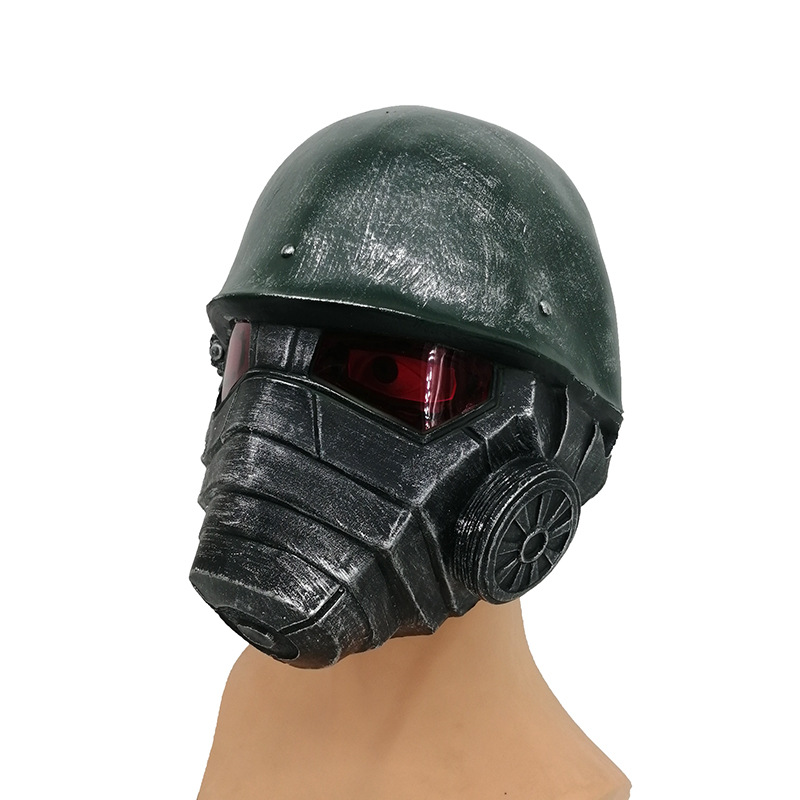 폴아웃 뉴 베가스 마스크 풀 헤드 헬멧 마스크 라텍스  - Fallout Cosplay Prop 리뷰 및 가격