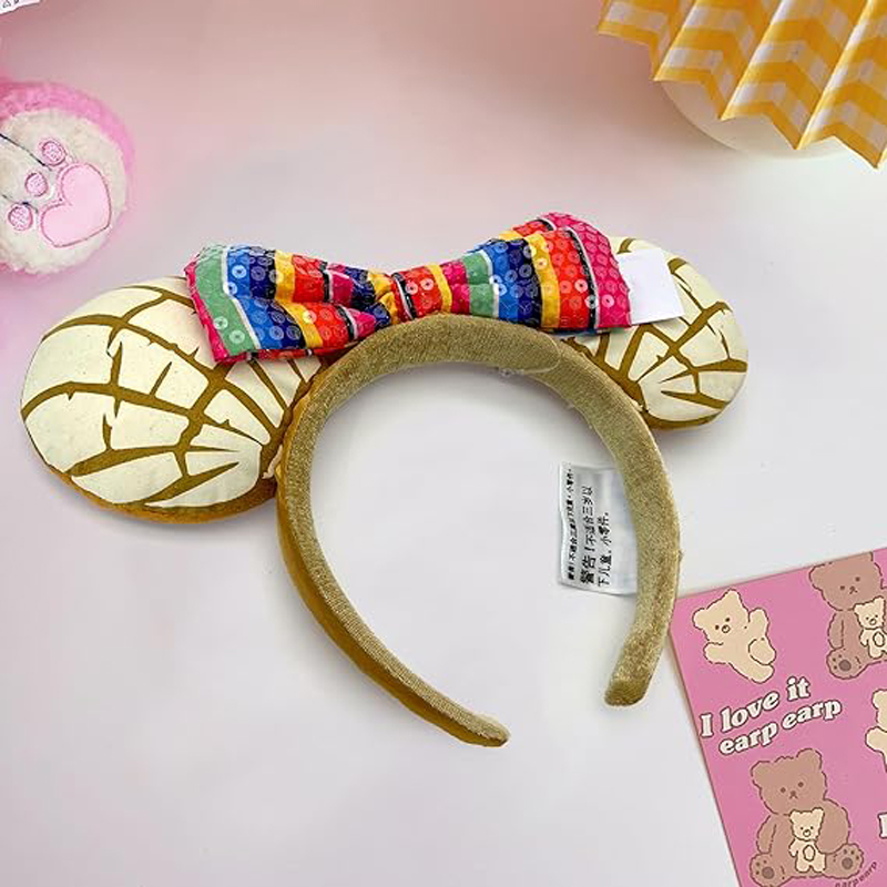 마우스 귀 머리띠 반짝이는 리본 머리띠 글리터 공주 파 - Cosplay Prop Bow 리뷰 및 가격