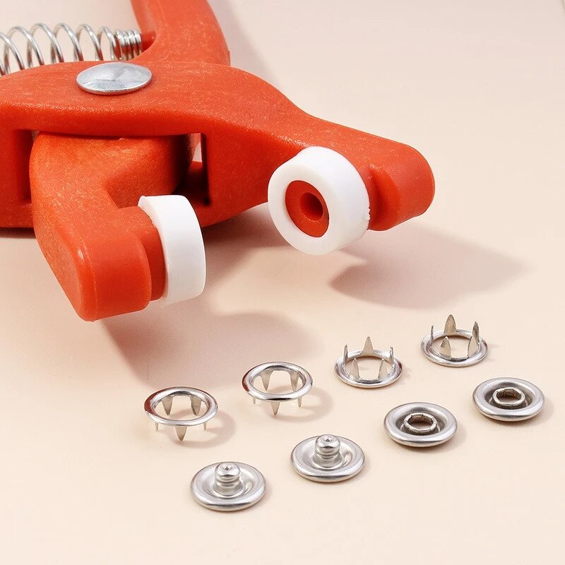 DIY 공예 재봉 도구, 중공 솔리드 메탈 스냅 버튼, - Snap Fastener Set 리뷰 및 가격
