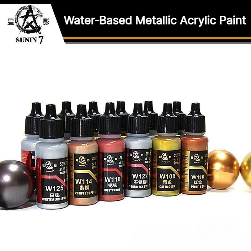 SUNIN 7 W101-124 20ml 친환경 수성 아 - Metallic Spray Paint 리뷰 및 가격
