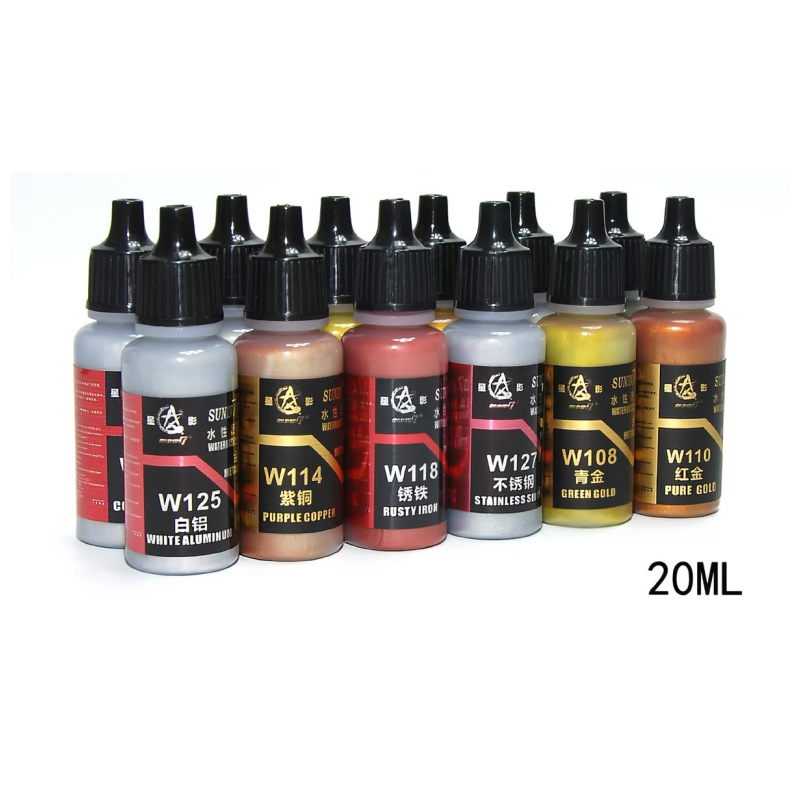 SUNIN 7 W101-124 20ml 친환경 수성 아 - Metallic Spray Paint 리뷰 및 가격