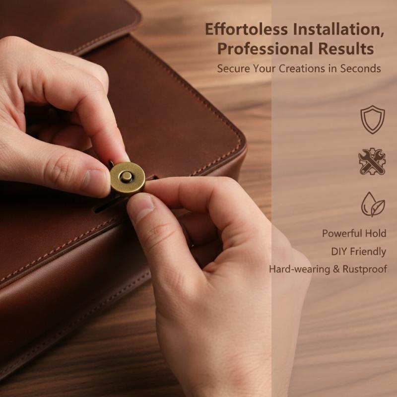 1 세트 마그네틱 스냅 패스너 걸쇠 버튼 14/18MM - Snap Fastener Set 리뷰 및 가격