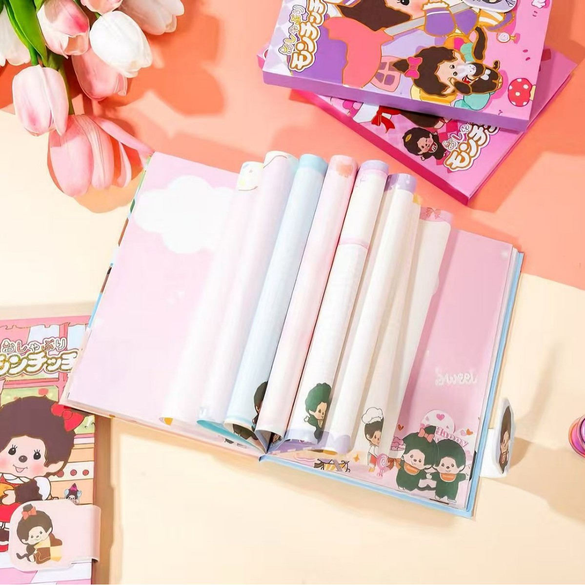 A5 귀여운 포몬그치크 만화 색칠 공부 책 하드커버 스 - Cosplay Prop Book 리뷰 및 가격