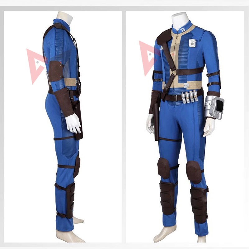 새로운 영화 폴아웃 시즌 1 코스프레 코스튬 블루 점프 - Fallout Cosplay Prop 리뷰 및 가격