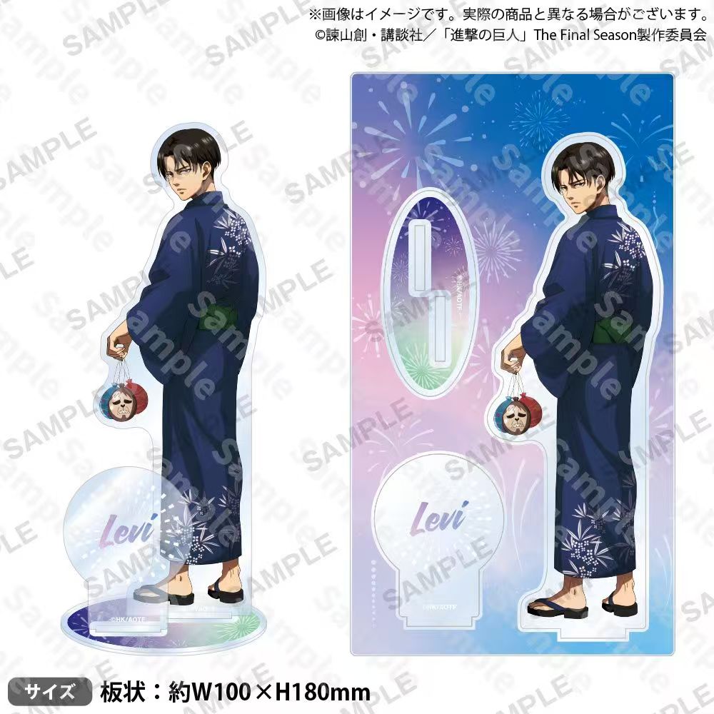 어택온 젠츠 레비 피규어 아크릴 스탠드 행게 아크릴 장 - Anime Cosplay Prop 리뷰 및 가격