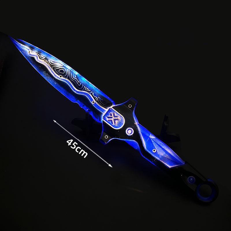 45cm 발로란트 블레이드 오브 머시 아크릴 라이트업  - Cosplay Prop Knife 리뷰 및 가격