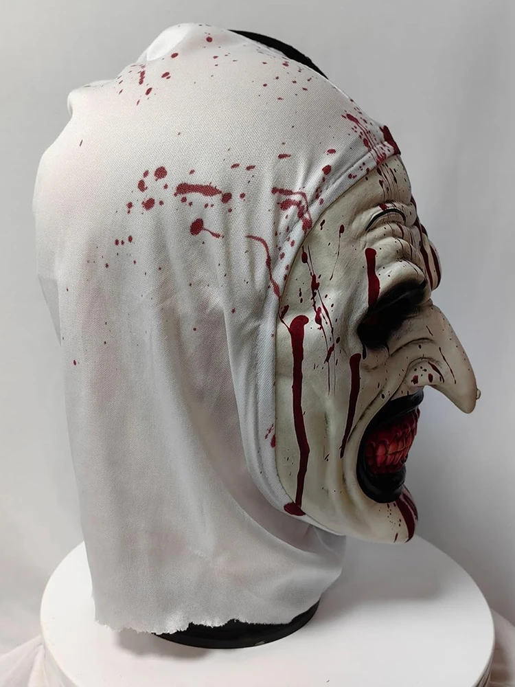 할로윈 무서운 가면 테리파이어 광대 라텍스 마스크 호러 - Briar Cosplay Prop 리뷰 및 가격