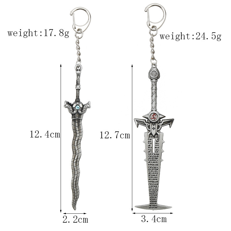 게임 운명 영원한 도가니 블레이드 키 체인 슬레이어 칼 - Keyblade Cosplay Prop 리뷰 및 가격