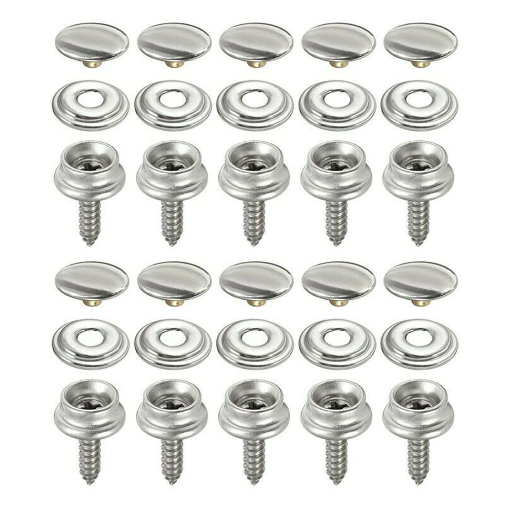 스냅 패스너 스테인레스 캔버스 카포 나사 키트, 텐트  - Snap Fastener Set 리뷰 및 가격