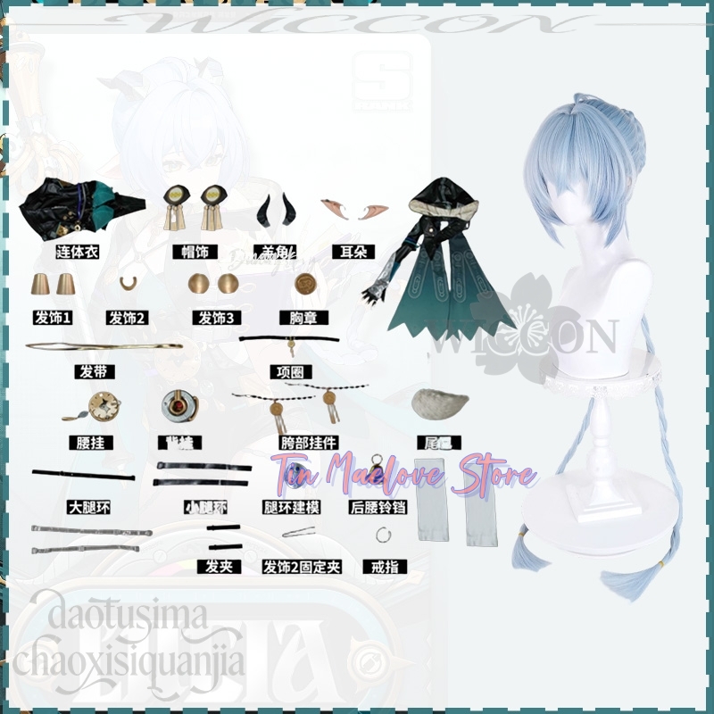 애니메이션 게임 젠리스 존 제로 코스프레 루시아 엘로웬 - Cosplay Prop Book 리뷰 및 가격